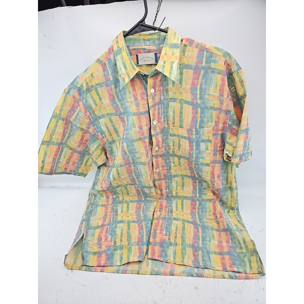 Riscatto Portofino Abstract Print Shirt